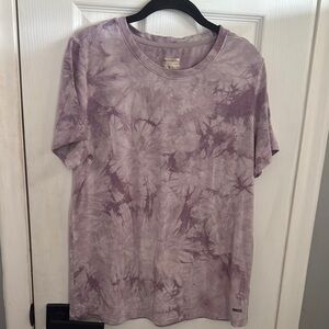 Mondetta Purple Tie Dye Shirt